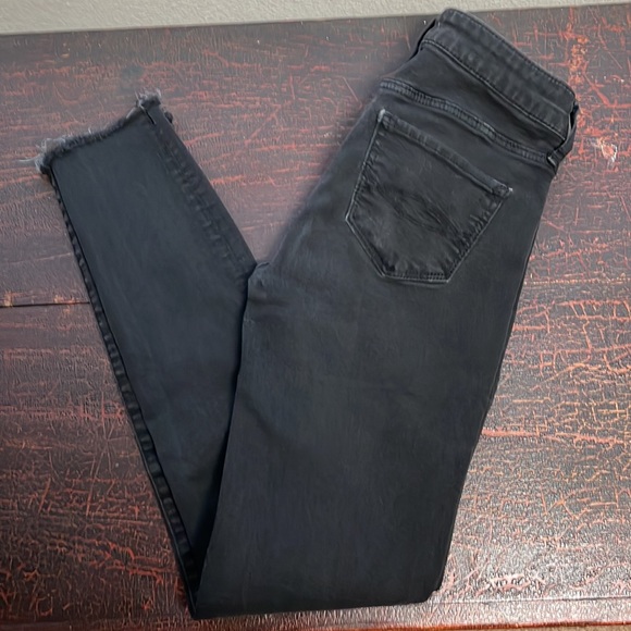 Abercrombie & Fitch Black Jeans Size 0 W25 - Picture 2 of 7